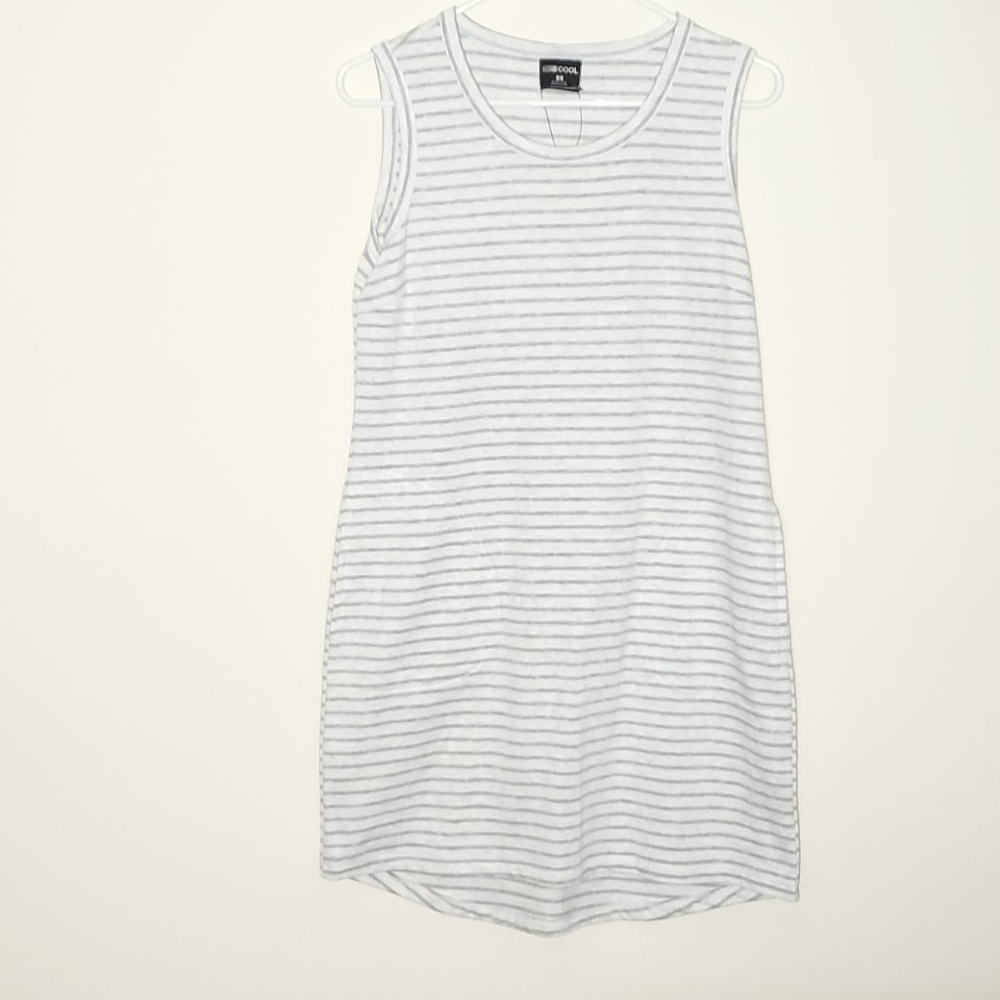 32 Degrees Sleeveless Striped Dress, Small, NWOT